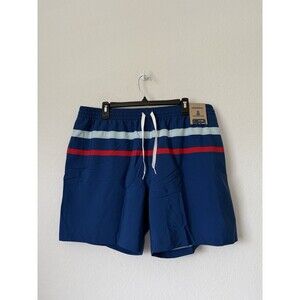 Chubbies NWT Men's Classic‎ 5.5" Swim Trunks in The Madison Aves Blue Size XXL